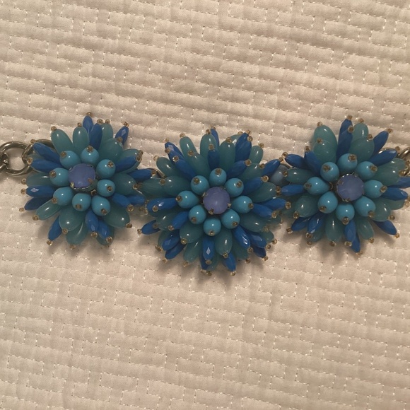 Banana Republic Starburst Necklace, Blue, Aqua *HOST PICK* - Picture 6 of 6